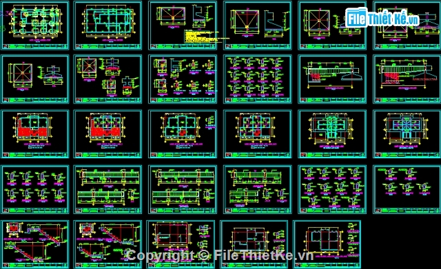 Bản vẽ thiết kế,biệt thự đẹp 10.2 x14.9 m.,kiến trúc biệt thự,kết cấu biệt thự,dự toán biệt thự